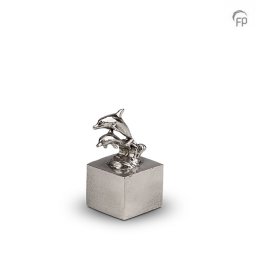 Asbeeldje Ultieme Vrijheid, Twee Dolfijnen, Zilver (0.03 liter)