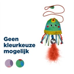 KONG CAT TEASER JELLYFISH ASSORTI 81 CM