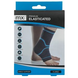 MX Health Premium Elasticated Ankle Support XL