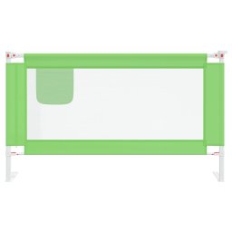 vidaXL Bedhekje peuter 140x25 cm stof groen