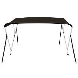vidaXL Biminitop 3 bogen 183x160x137 cm zwart