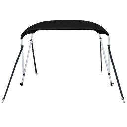 vidaXL Biminitop 2 bogen 180x150x110 cm zwart