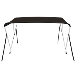 vidaXL Biminitop 3 bogen 183x196x137 cm zwart