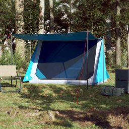 vidaXL Tent 2-persoons waterdicht blauw