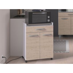 Rolkast IZA 2 deuren 1 lade jackson eik