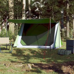 vidaXL Tent 2-persoons waterdicht groen