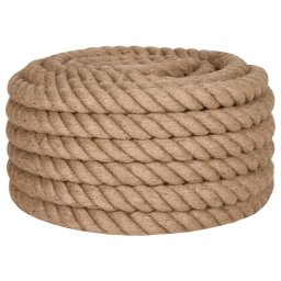 vidaXL Touw 5 m lang 36 mm dik jute
