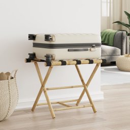 vidaXL Bagagerek inklapbaar 62x42x50,5 cm bamboe
