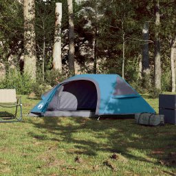 vidaXL Koepeltent 1-persoons waterdicht blauw