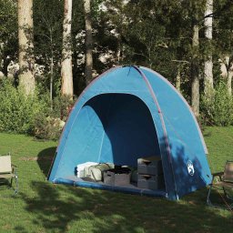 vidaXL Opbergtent waterdicht blauw