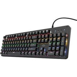 Trust GXT 863 Mazz toetsenbord USB QWERTY Nederlands Zwart