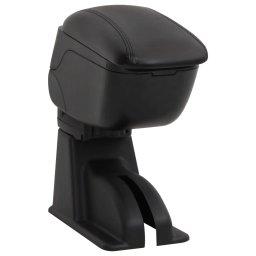 vidaXL Auto Armsteun 12x29x(32-46) cm ABS zwart