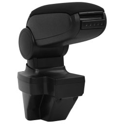 vidaXL Autoarmsteun 15x35x(33-49,5) cm ABS zwart