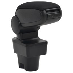 vidaXL Autoarmsteun 12x36x(33,5-48) cm ABS zwart