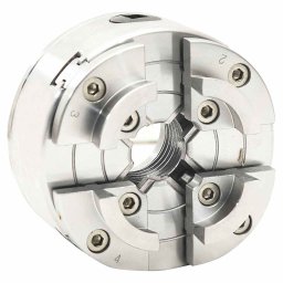 vidaXL Houtklauwplaat 4 bekken M33 verbinding 96 mm staal zilverkleur
