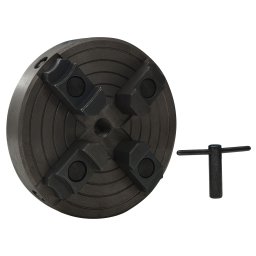 vidaXL Houtklauwplaat 4 bekken M18 verbinding 150x63 mm staal zwart