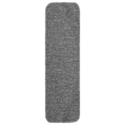 vidaXL Trapmatten 15 st anti-slip rechthoekig 75x20 cm grijs