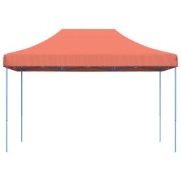 vidaXL Partytent inklapbaar pop-up 410x279x315 cm terracotta