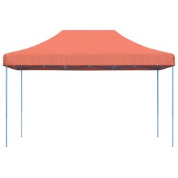 vidaXL Partytent inklapbaar pop-up 440x292x315 cm terracotta