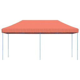 vidaXL Partytent inklapbaar pop-up 580x292x315 cm terracotta