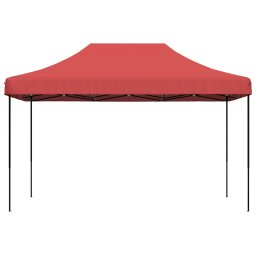 vidaXL Partytent inklapbaar pop-up 440x292x315 cm bordeauxrood