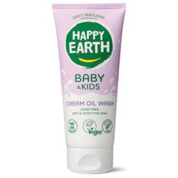 Happy Earth 100% Natural Baby & Kids Cream Oil Wash