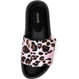 Guess - Maat 37 - Fabetzy Dames Slippers - Leopard