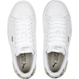 PUMA - Maat 37.5 -Jada Animal Jr Dames Sneakers - White/Granola/Black/Gold