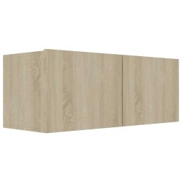 vidaXL 4-delige Tv-meubelset bewerkt hout sonoma eikenkleurig