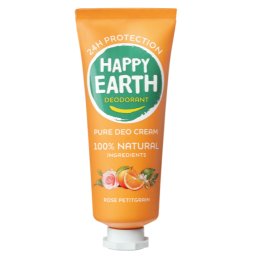 Happy Earth 100% Natural Deo Cream Rose Petitgrain