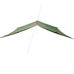 vidaXL Kampeerluifel waterdicht 300x294 cm groen