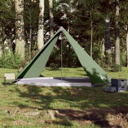 vidaXL Tipitent 8-persoons waterdicht groen