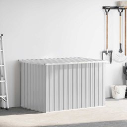 vidaXL Tuinbox 149x99x93 cm grijs