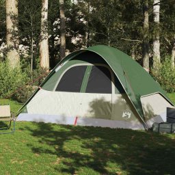 vidaXL Koepeltent 6-persoons waterdicht groen
