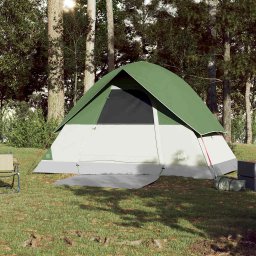 vidaXL Koepeltent 3-persoons waterdicht groen