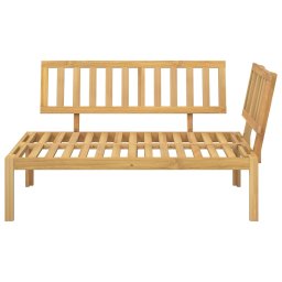 vidaXL Tuinhoekbank pallet massief acaciahout