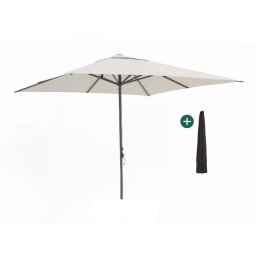 + 15% kassakorting | Shadowline Cuba parasol 350x350cm - Laagste prijsgarantie!
