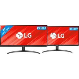 2x LG 29WP500 UltraWide
