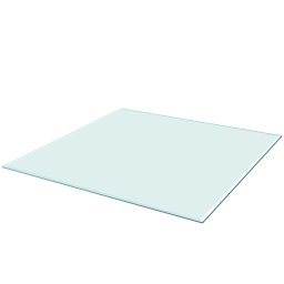 vidaXL Tafelblad van gehard glas 800x800 mm vierkant