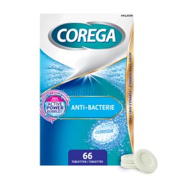 Corega Anti-bacterie Dagelijkse Reiniger Tabletten