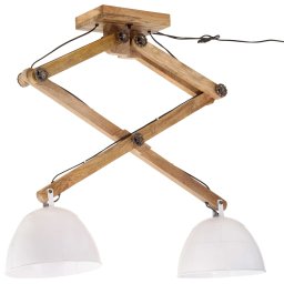 vidaXL Plafondlamp 25 W E27 29x18x85 cm wit
