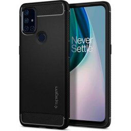Spigen Rugged Armor OnePlus Nord N10 Hoesje Zwart
