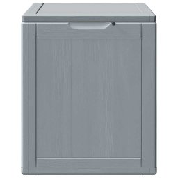 vidaXL Tuinbox 90 L PP houtlook grijs