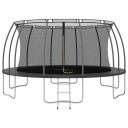 vidaXL Trampolineset rond 150 kg 488x90 cm
