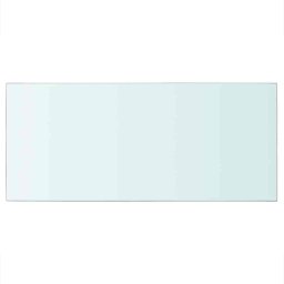 vidaXL Wandschap transparant 50x25 cm glas