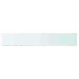 vidaXL Wandschap transparant 80x12 cm glas