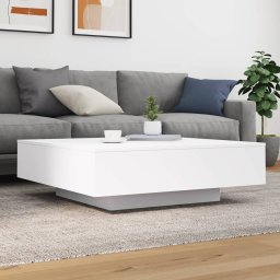vidaXL Salontafel 100x100x31 cm bewerkt hout wit