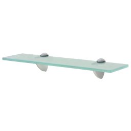 vidaXL Schappen zwevend 2 st 40x20 cm 8 mm glas