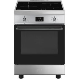 Smeg C6IMXT2 Inductie fornuis Grijs