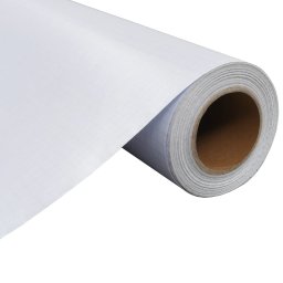 vidaXL Raamfolie mat 0,9x50 m PVC grijs